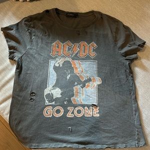 AC/DC junk food clothing tee